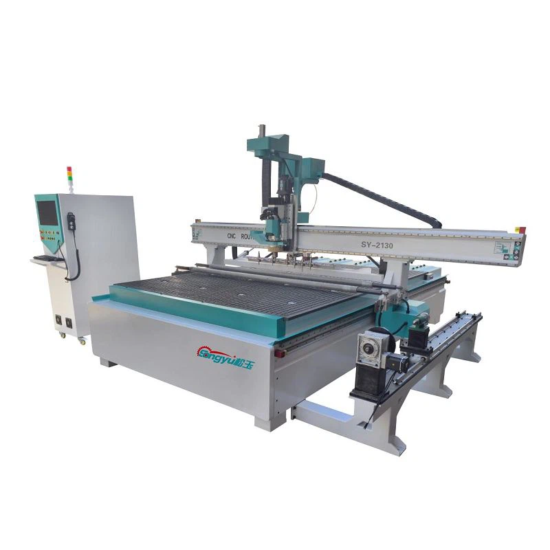 4 оси дърво CNC машина